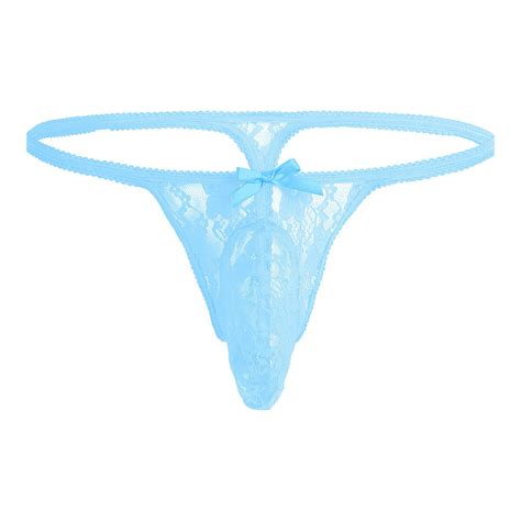 Mens Lace G String Sissy Pouch Panties Thong Bikini India Ubuy