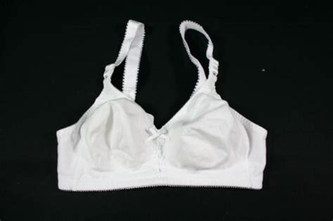 924x08 Bali 3036 Double Support Cotton Wirefree Bra Cool Comfort 34c