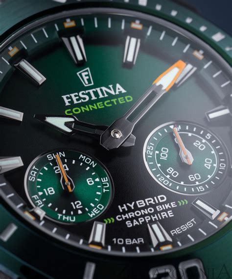 Festina F Zegarek Connected Hybrid Smartwatch Chrono Bike