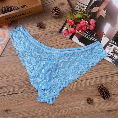 Sissy Pouch Panties Men Lace Bikini Briefs G String Thongs Low Rise Underwear Ebay