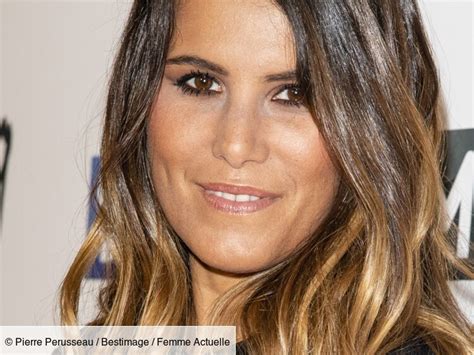 Karine Ferri D Voile Sa Silhouette De R Ve Dans Un Bikini Sexy Et R Tro Femme Actuelle Le Mag