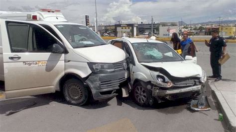 Aparatosa Colisi N En Circuito Universitario Deja Saldo De Un Lesionado