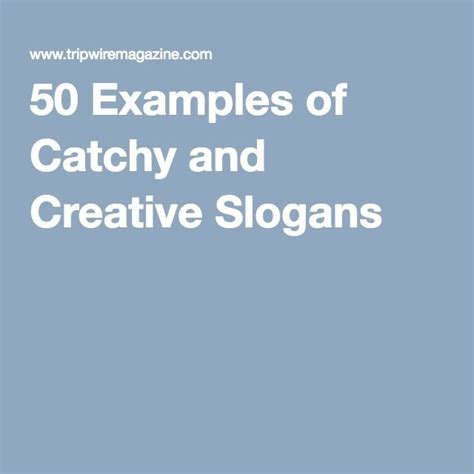 examples  catchy  creative slogans slogan creative cool slogans