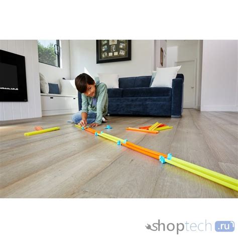 Трек Mattel Hot Wheels Конструктор трасс Подъемы и спуски GLC91 Купить Трек Mattel Hot Wheels