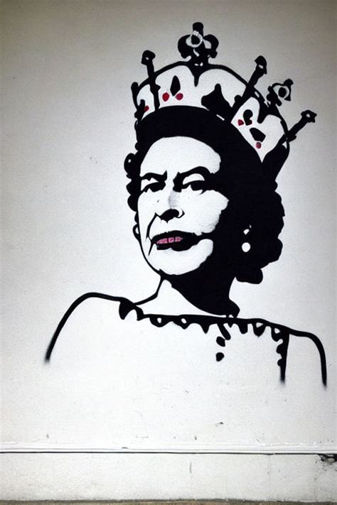 Queen Elizabeth Graffiti 19 By Myaiteam On Deviantart