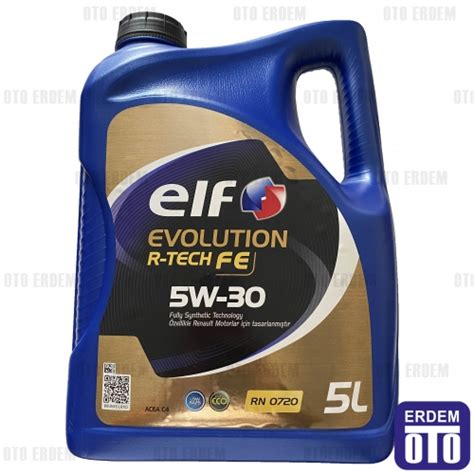 Elf Evolution Full Tech Fe Motor Yağı 5w 30 5 Litre Partiküllü Elf5305fl Elf Oto Erdem