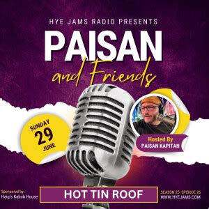 Hot Tin Roof Hye Jams Radio