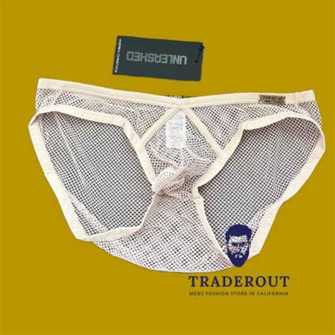 Andrew Christian Men Nude Unleashed Slutty Mesh Brief Almost Naked Underwear M L Ebay