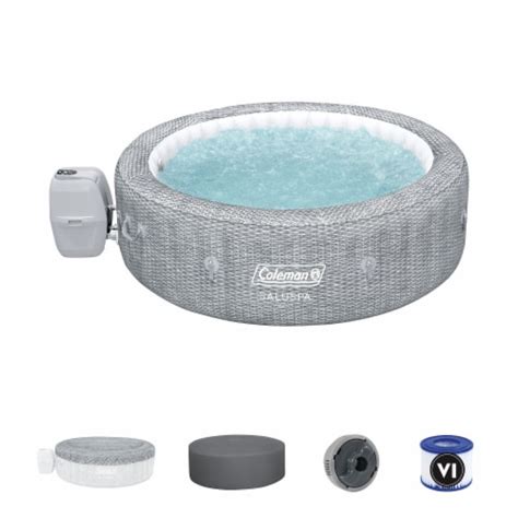 Coleman Saluspa Sicily Airjet Inflatable Hot Tub With Soothing Jets