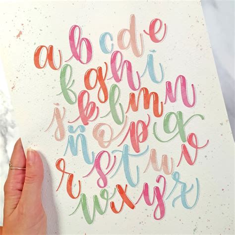 lamina lettering lamina abecedario lettering abecedario etsy espana