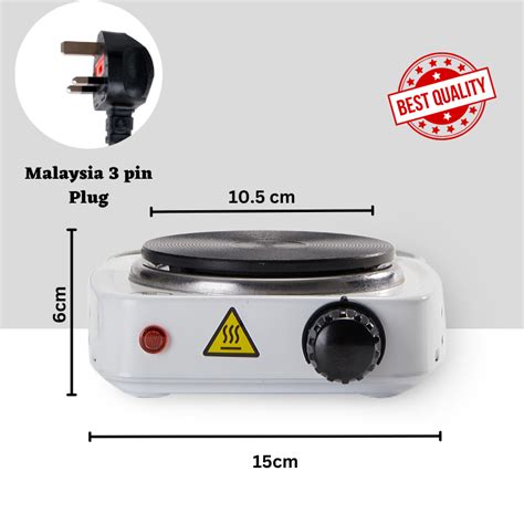 Pin Malaysia Plug Mini Electric Heater Stove Hot Cooker Plate W Milk Water Coffee Heating