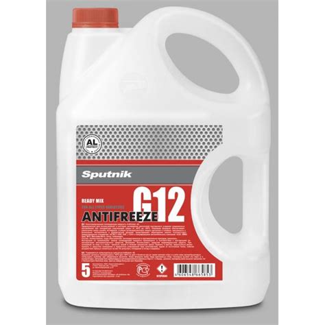 SPUTNIK Антифриз G12 красный 5 кг (4) купить оптом в Краснодаре