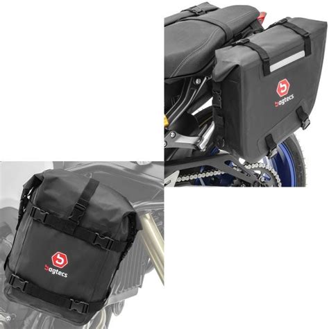 Set Motorcycle Saddlebags Wp Wp X L Roll Closure Bagtecs With