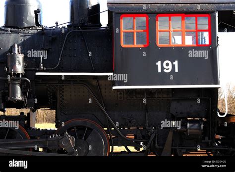Antique Steam Locomotive Stock Photo Alamy