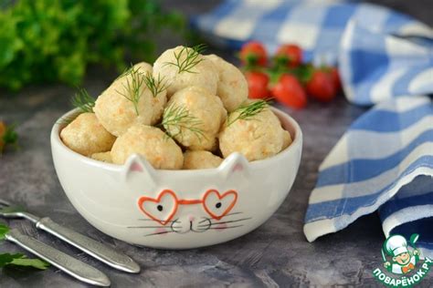 Куриные фрикадельки для детского меню – кулинарный рецепт