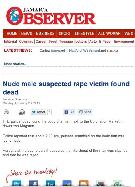 Gay Jamaica Watch Cruising Community Challenges Continue