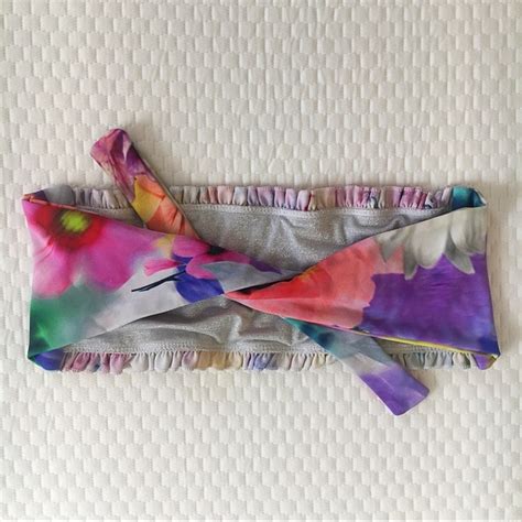 O Neill Swim Rare Oneil Floral Bandeau Bikini Set Poshmark