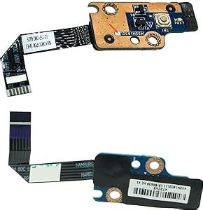 Power Button Board W Ribbon Cable Replacement For Hp Envy