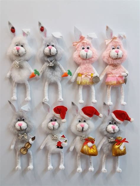 Магниты-подвески изготовлены из шерсти и меха. | ***Ele HAND made ...