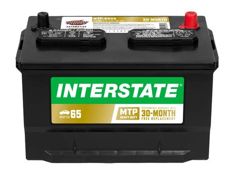 Interstate Battery, MTP-65HD | Vehicle batteries | Batteries and cells ...