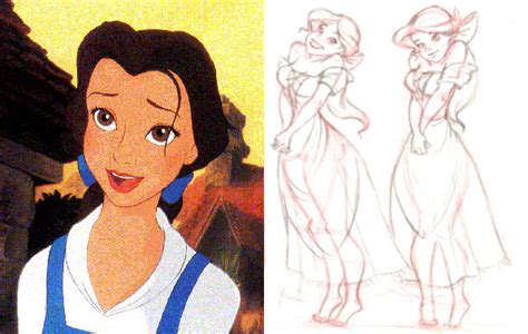 Sketsa Awal Karakter Kartun Disney