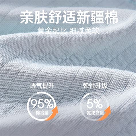 Funilai high-waisted large size women's underwear pure cotton crotch ...