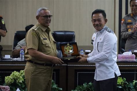 Bupati Kuningan Sambut Peserta Didik Sespimmen Polri Dikreg Ke 62