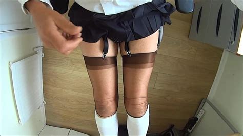Crossdresser School Girl Pleated Skirt And Seockings Gay Porn Xhamster