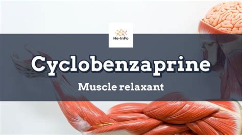 Cyclobenzaprine Uses Dosage Side Effects Mechanism Flexeril