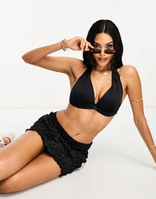 ASOS DESIGN Poitrines généreuses Haut de bikini triangle maintien
