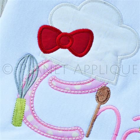 Baking Applique Etsy