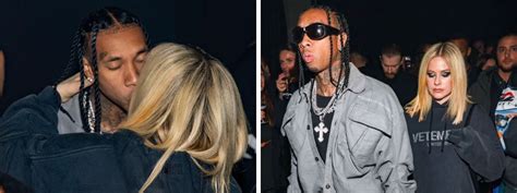 A fila andou beijão Avril Lavigne e Tyga confirmam namoro