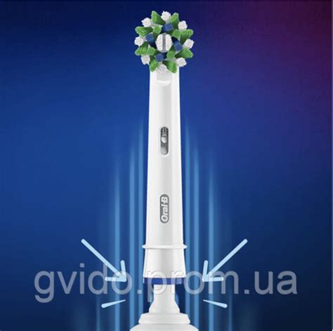 Насадки Cross Action EB50RB (8 Шт) для Зубной Щетки Oral B Насадка на ...