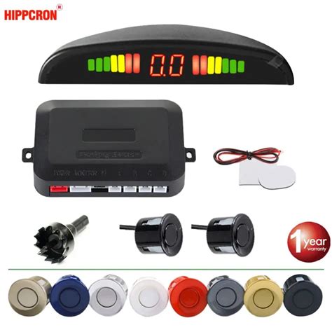 Hipcron Carro Sensor De Estacionamento Kit 2 Sensores 4 Sensores 22Mm