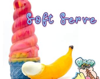 Soft Ice Cream Dildo Etsy