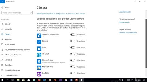 Como quitar permisos a mis aplicaciones para que no usen La cámara en