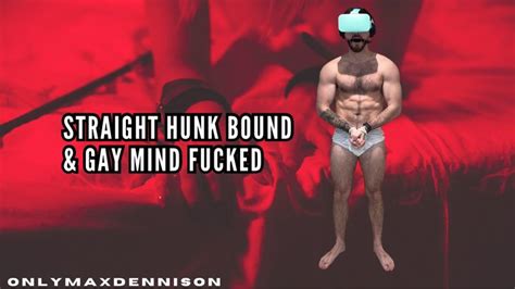 STRAIGHT HUNK BOUND GAY MIND F Onlymaxdennison Clips4sale