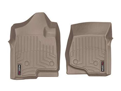 Weathertech Custom Fit Front Floorliner For Cadillac Escalade Tan Ebay