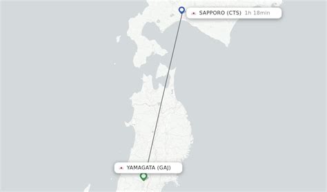 Direct Non Stop Flights From Yamagata To Sapporo Schedules