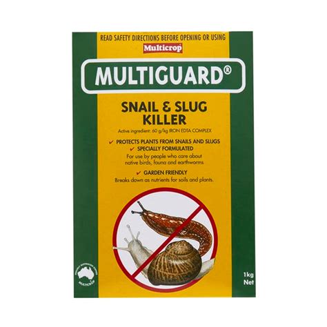 MultiGuard Snail Slug Killer 1kg Baw Baw Garden Supplies