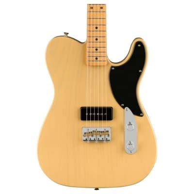 Fender Noventa Telecaster Electric Guitar Maple Fingerboard Vintage Blonde Reverb