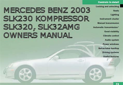 Mercedes Benz Slk230 Repair Manual