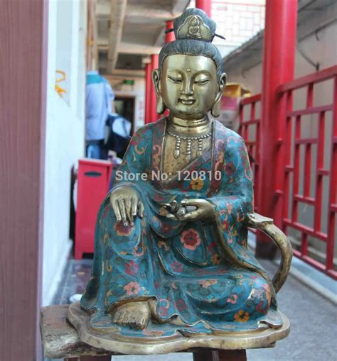 Estatua De Buda H A Estatua Tallada De Lat N Puro Budismo Tibetano