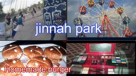 Jinnah Park Rawalpindi Enjoyed 🏞 Homemade Burger Banane Katarika 😋