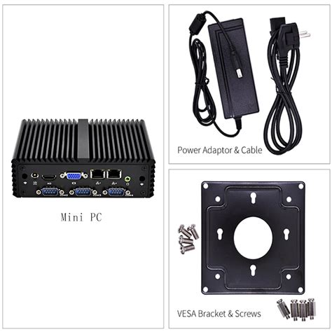 Купить процессор-Celeron мини-ПК J1800 эта с 4 порт RS232 двойной ...