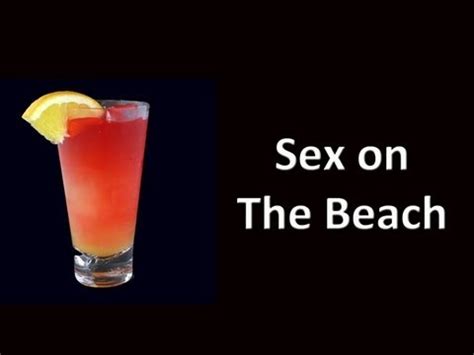 Sex On The Beach Cocktail Drink Recipe Video American Bartending School