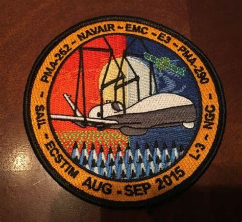 Mq 4c Triton Northrop Grumman Uav Emc Patch Ngc Nas Patuxent River