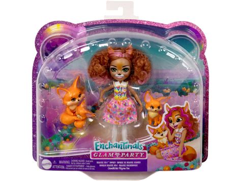 Enchantimals City Tails Família de Raposas do Deserto de Mattel HNT60 ...