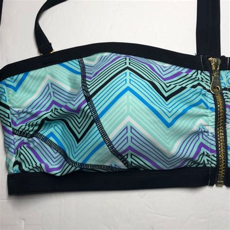 Swimsuits For All Swim Swimsuits For All Blue And Purple Bikini Top 8 Poshmark