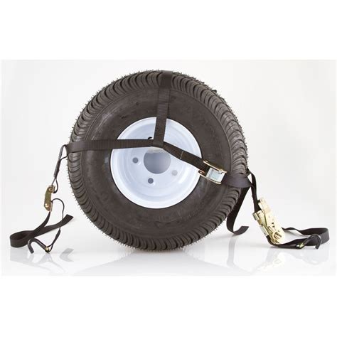 Atv And Utv Wheel Bonnet Tie Downs Black Widow